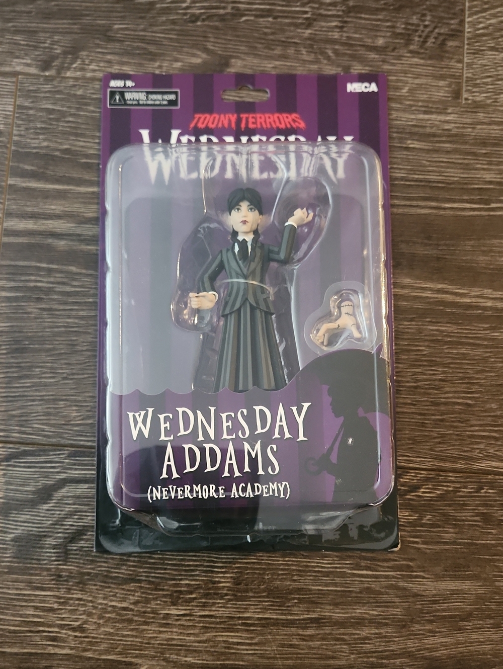 NECA Toony Terrors Wednesday Addams Figure BRAND NEW